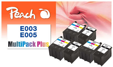 Peach  Spar Pack Plus Tintenpatronen kompatibel zu Epson Stylus Color 980 Series