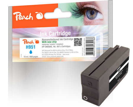 Peach  Tintenpatrone schwarz kompatibel zu HP OfficeJet Pro 8630 e-All-in-One