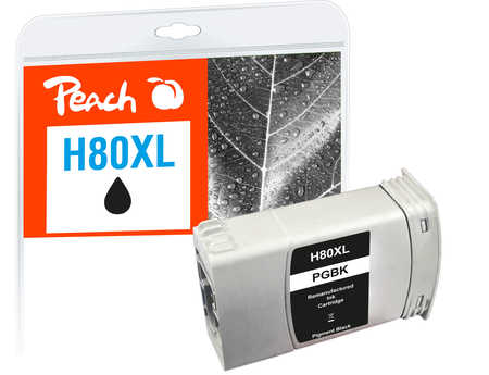 Peach  Tintenpatrone schwarz kompatibel zu HP DesignJet 1055 CM