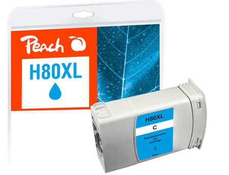 Peach  Tintenpatrone cyan kompatibel zu HP DesignJet 1055 CM
