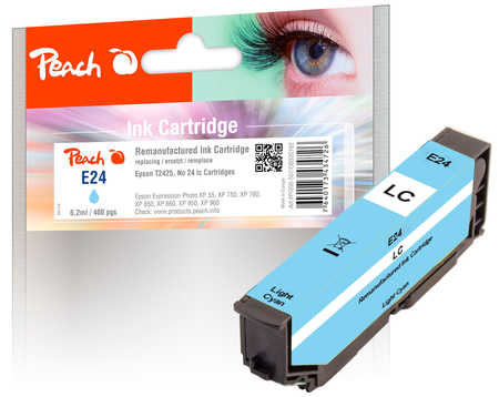 Peach  Tintenpatrone light cyan kompatibel zu Epson Expression Photo XP-960