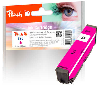 Peach  Tintenpatrone magenta kompatibel zu Epson Expression Premium XP-510