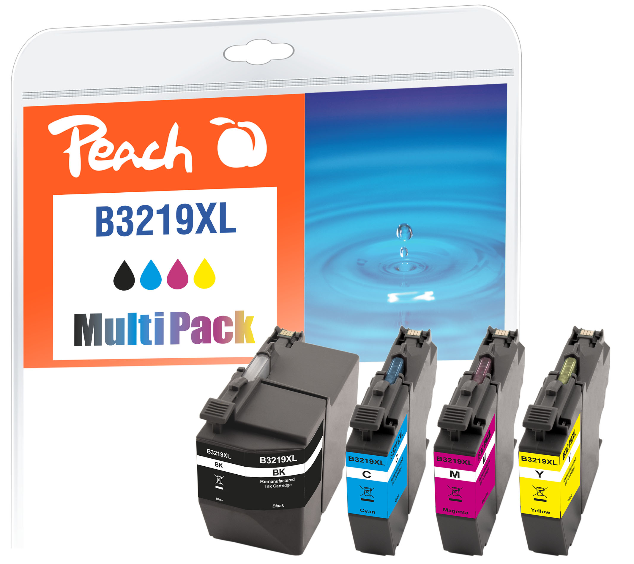 Peach  Spar Pack Tintenpatronen kompatibel zu Brother MFCJ 5930 DW