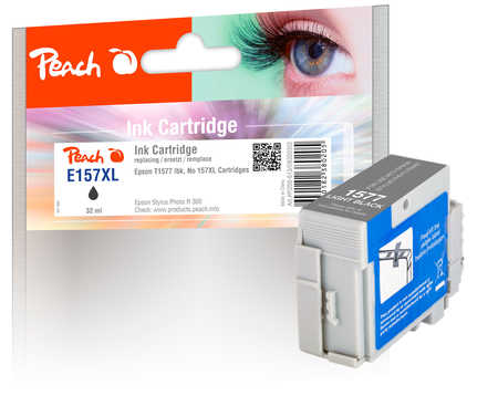 Peach  Tintenpatrone light schwarz kompatibel zu Epson Stylus Photo R 3000