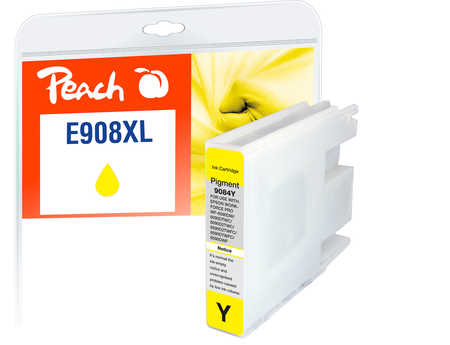 Peach  Tintenpatrone XL gelb kompatibel zu Epson WorkForce Pro WF-6090 DTWC
