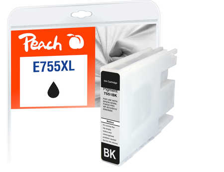 Peach  Tintenpatrone XL schwarz kompatibel zu Epson WorkForce Pro WF-8590 DTWF