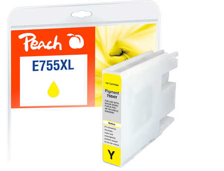 Peach  Tintenpatrone XL gelb kompatibel zu Epson WorkForce Pro WF-8590 DTWF