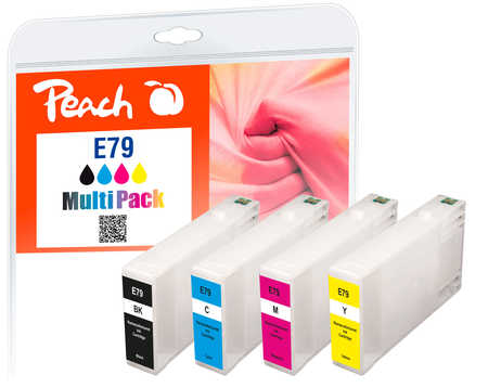 Peach  Spar Pack Tintenpatronen kompatibel zu Epson WorkForce Pro WF-4640 DTWF