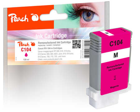 Peach  XL-Tintenpatrone magenta kompatibel zu Canon imagePROGRAF IPF 750 MFP M 40