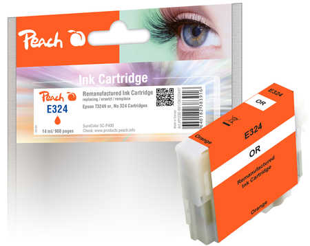 Peach  Tintenpatrone orange kompatibel zu Epson SureColor SCP 400