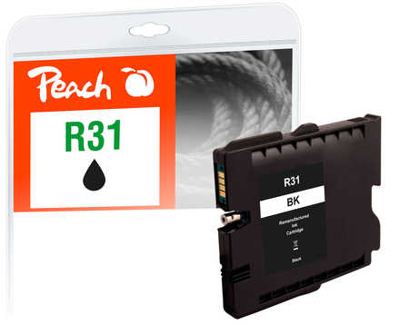 Peach  Tintenpatrone schwarz kompatibel zu Ricoh Aficio GX e 3300 n