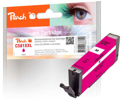 Peach  Tintenpatrone XXL magenta kompatibel zu Canon Pixma TS 9100 Series