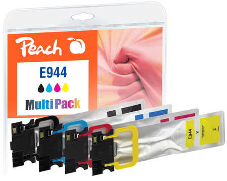 Peach  Spar Pack Tintenpatronen kompatibel zu Epson WorkForce Pro WFC 5790 DWF