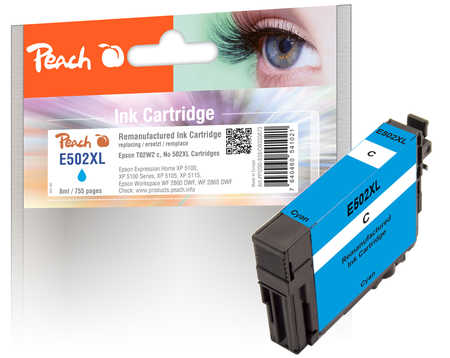 Peach  Tintenpatrone cyan kompatibel zu Epson Expression Home XP-5155