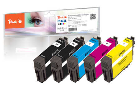 Peach  Spar Pack Plus Tintenpatronen, kompatibel zu Epson Expression Home XP-5155