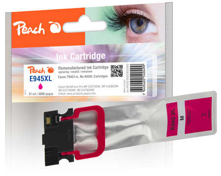 Peach  Tintenpatrone HY magenta kompatibel zu Epson WorkForce Pro WFC 5290 DW