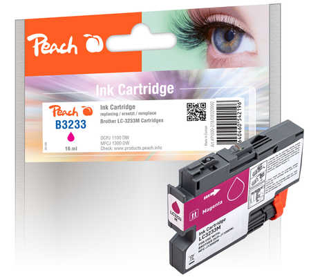 Peach  Tintenpatrone magenta kompatibel zu Brother DCPJ 1100 DW