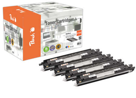 Peach  Spar Pack Tonermodule kompatibel zu HP Color LaserJet Pro MFP M 170 Series