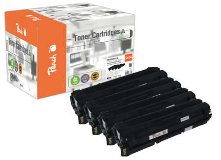 Peach  Spar Pack Tonermodule kompatibel zu Samsung CLP-680 Series