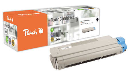 Peach  Tonermodul schwarz kompatibel zu OKI C 5600 N