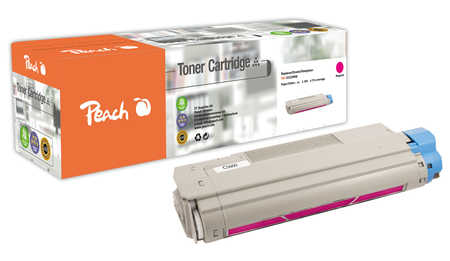Peach  Tonermodul magenta kompatibel zu OKI C 5600 DN