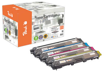 Peach  Spar Pack Tonermodule kompatibel zu Brother DCP-9020 CDW