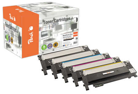 Peach  Spar Pack Plus Tonermodule kompatibel zu Samsung CLX-3300