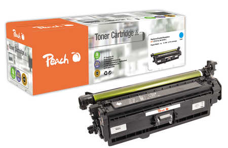 Peach  Tonermodul cyan kompatibel zu HP Color LaserJet Enterprise M 651 Series