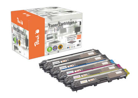 Peach  Spar Pack Plus Tonermodule kompatibel zu Brother DCP-9020 CDW