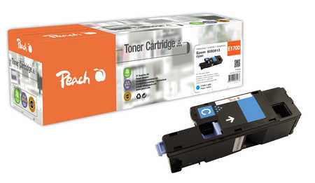 Peach  Tonermodul cyan kompatibel zu Epson Aculaser CX 17 WF