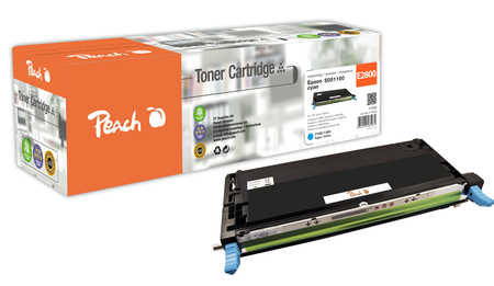 Peach  Tonermodul cyan kompatibel zu Epson Aculaser C 2800 N