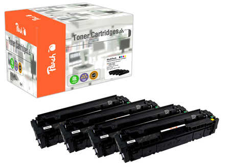 Peach  Spar Pack Tonermodule kompatibel zu HP Color LaserJet Pro MFP M 277 dw