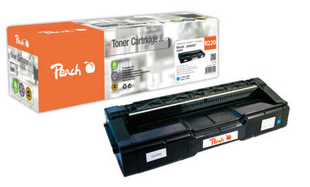 Peach  Tonermodul cyan kompatibel zu Ricoh Aficio SP C 220 Series
