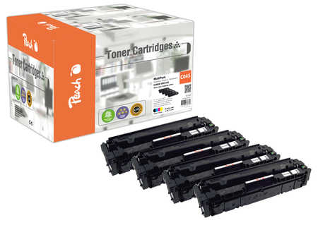 Peach  Spar Pack Tonermodule kompatibel zu Canon iSENSYS MF 636 Cdwt