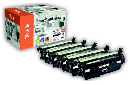 Peach  Spar Pack Plus Tonermodule kompatibel zu HP LaserJet Pro 500 Series