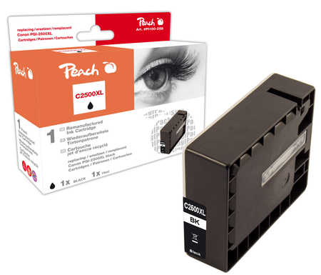 Peach  XL-Tintenpatrone schwarz kompatibel zu Canon Maxify MB 5155