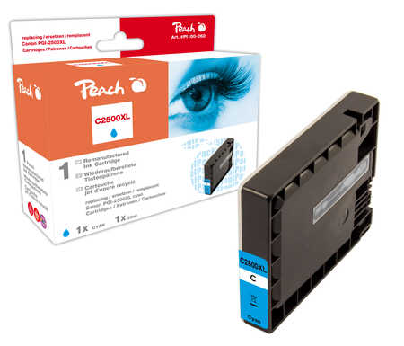 Peach  XL-Tintenpatrone cyan kompatibel zu Canon Maxify MB 5155