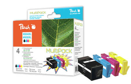 Peach  Spar Pack Tintenpatronen kompatibel zu HP OfficeJet Pro 6830