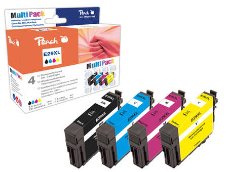 Peach  Spar Pack Tintenpatronen kompatibel zu Epson Expression Home XP-350 Series