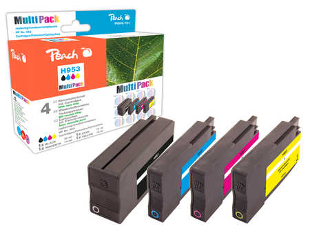 Peach  Spar Pack Tintenpatronen kompatibel zu HP OfficeJet Pro 8720