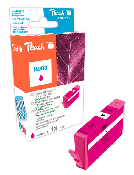 Peach  Tintenpatrone magenta kompatibel zu HP OfficeJet Pro 6860 Series