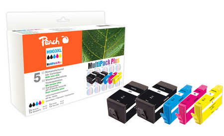Peach  Spar Pack Plus Tintenpatronen kompatibel zu HP OfficeJet Pro 6860 Series