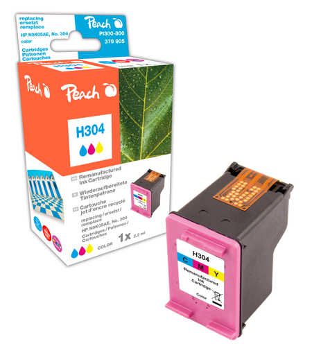 Peach  Druckkopf color kompatibel zu HP DeskJet Ink Advantage 3700 MFP