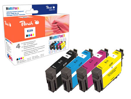 Peach  Spar Pack Tintenpatronen kompatibel zu Epson Expression Home XP-350 Series