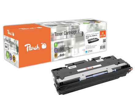 Peach  Tonermodul cyan, kompatibel zu HP Color LaserJet 3700 N