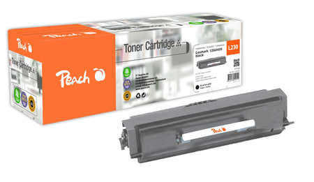 Peach  Tonermodul schwarz kompatibel zu Lexmark Optra E 330 Series
