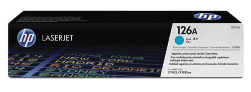 Original  Tonerpatrone cyan HP Color LaserJet Pro CP 1027 nw