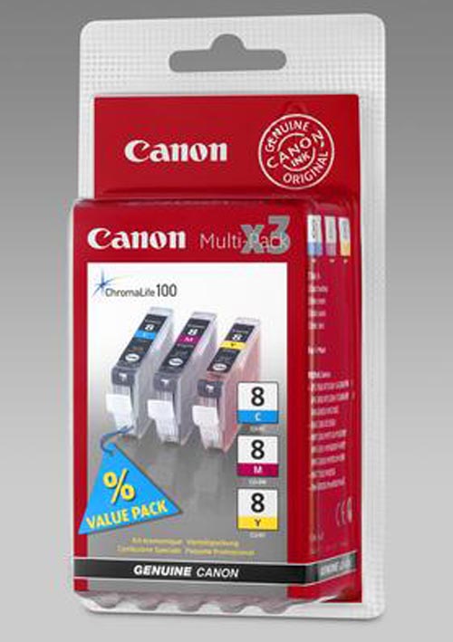 Original  Multipack Tinte color, Canon Pixma MP 800 Series