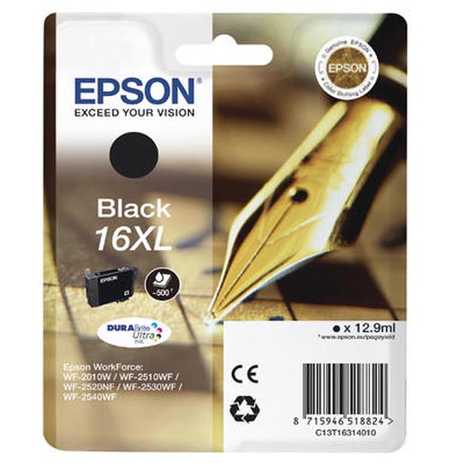 Original  Tintenpatrone XL schwarz Epson WorkForce WF-2540 WF