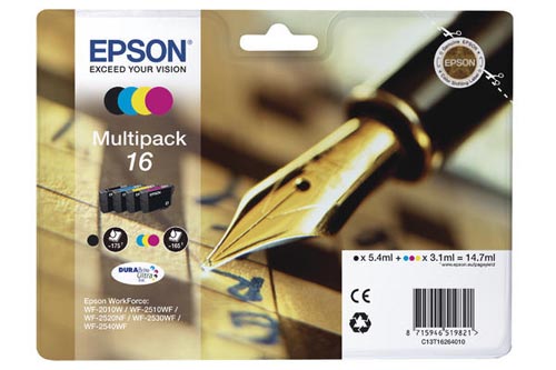 Original  Multipack Tinte BKCMY Epson WorkForce WF-2540 WF